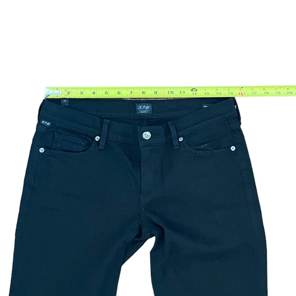 Citizens of humanity black Kelly low rise boot cut leg flare boho jean size 30 - Picture 9 of 11